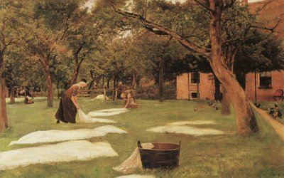 Die Rasenbleiche von Max Liebermann